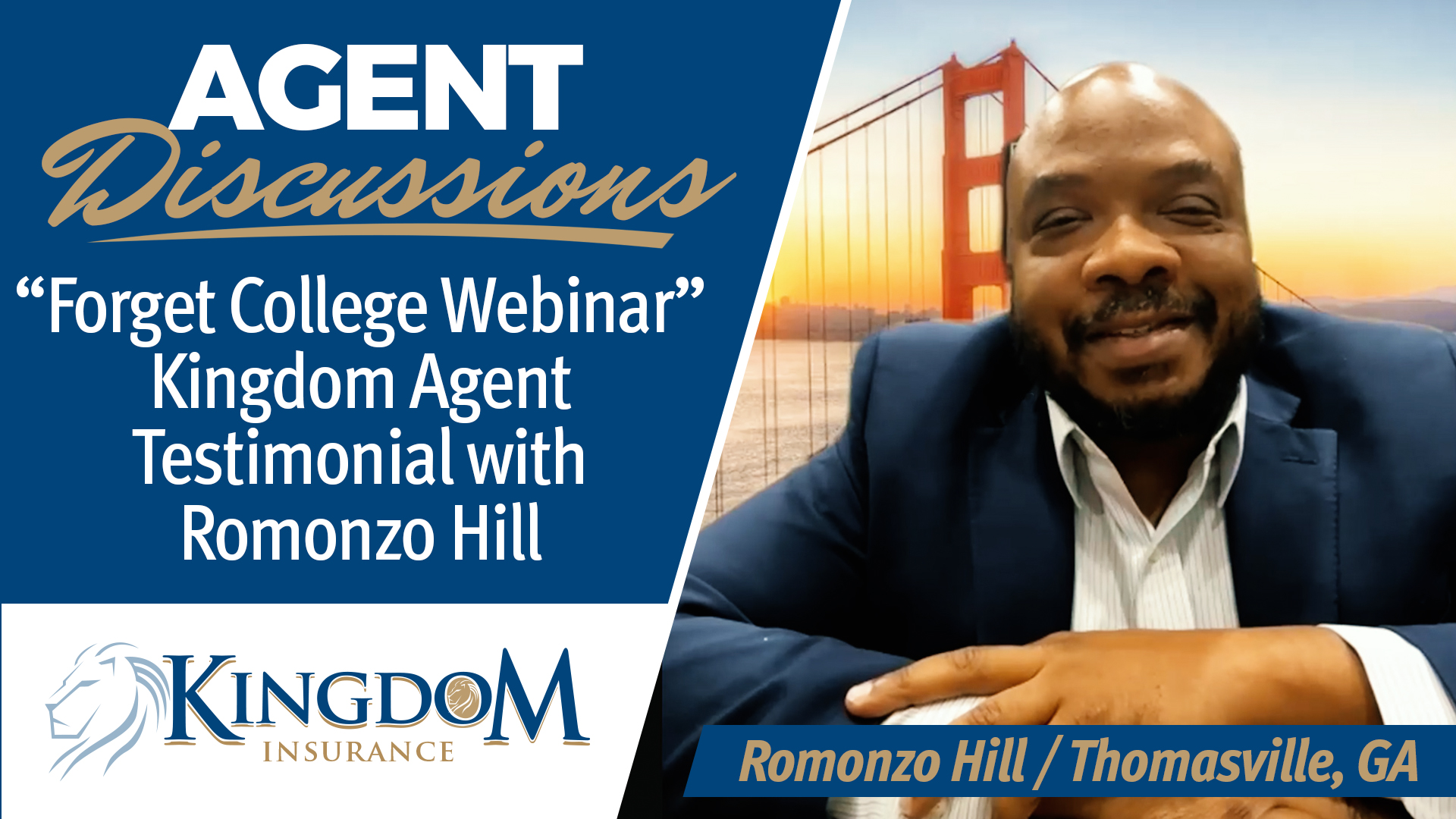 Kingdom Agent Discussion 2023 with Romonzo Hill