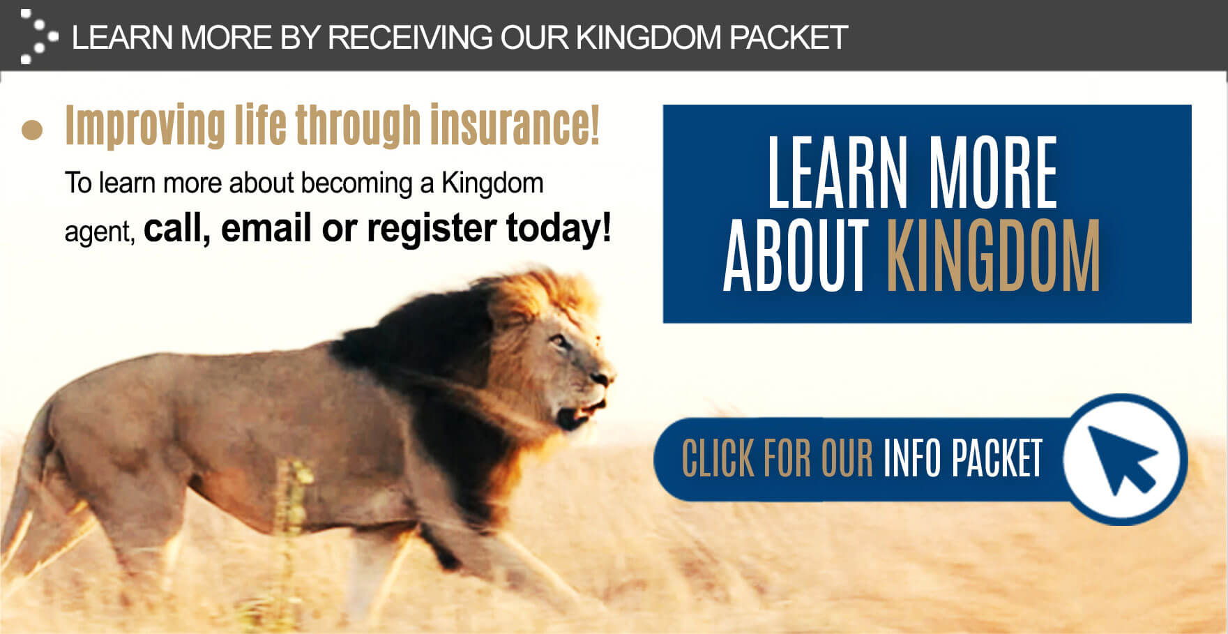 Get the Kingdom information packet!