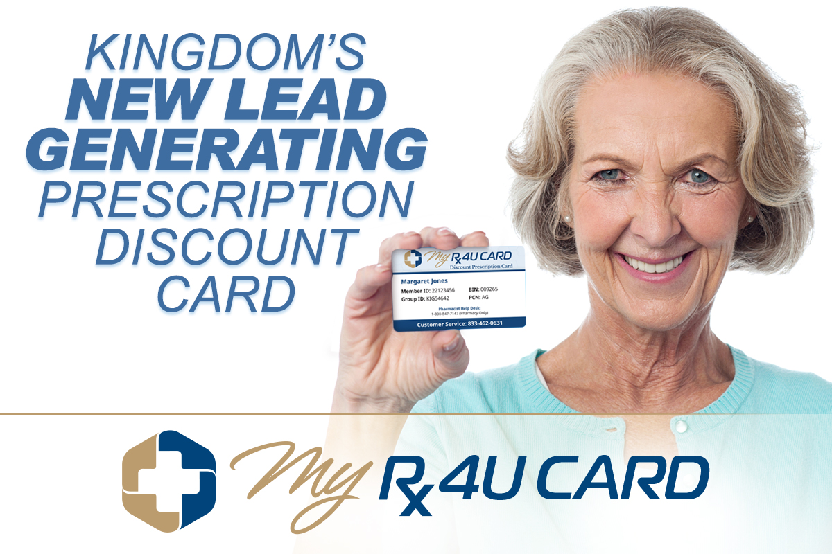 KSAM: Announcing Kingdom's New Lead Generating Prescription Discount Card - MyRx4U