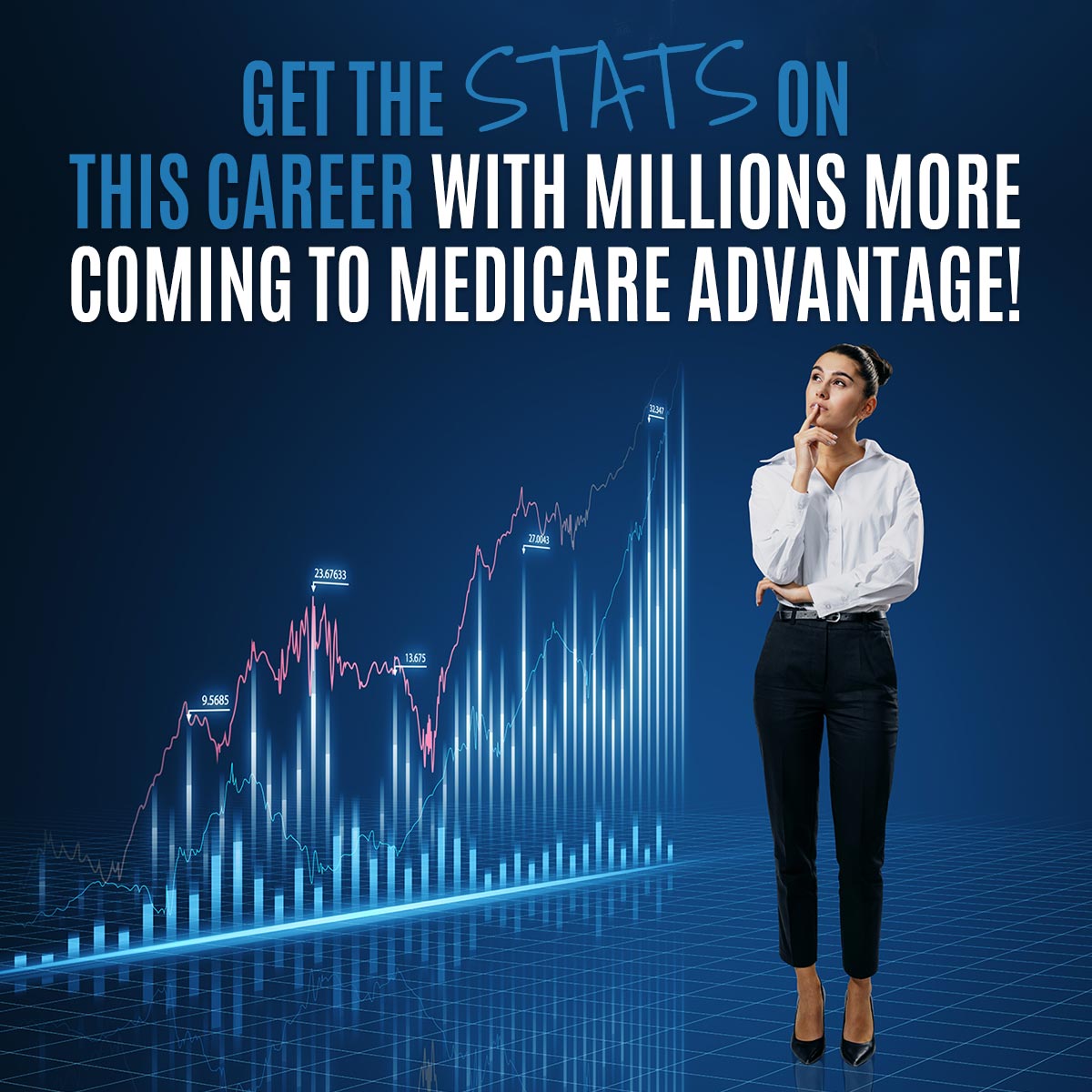 Get the stats on this career with millions more coming to Medicare! Click here to learn more.