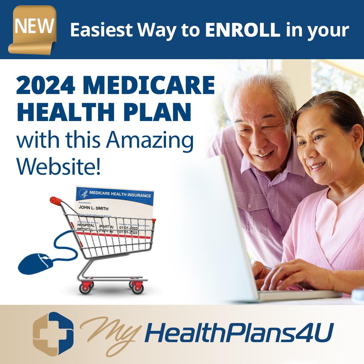 New. The easiest way to enroll in your 2023 Medicare health plan with this amazing website. My Medicare App