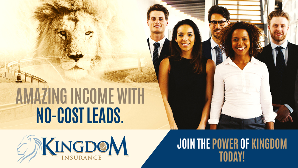 Kingdom Agent - No-Cost Leads & Income (Commercial #6)